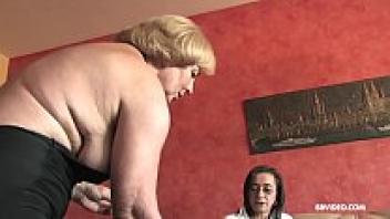 German lesbian grandmothers adore anal with dildos and strapon.