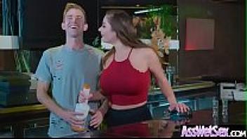 Video 09: Bug Butt Girl (Cathy Heaven) Gets Hard, Deep Anal Banged and Oiled