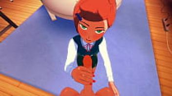 Ben Teen Hentai: Japanese Asian manga anime game porn, Ben x Gween Part 3 (uncensored)