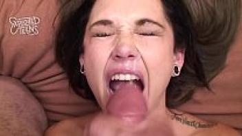 Skinny Amateur Teen Eats Cum and Makes Her First Love Video