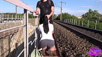 Part 1 of Outdoor Amateur Blowjob (free version)