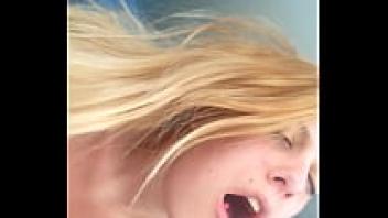 Stacey Lynn, pregnant, riding Dildo