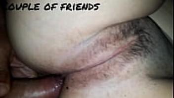 Anal intercourse and a hairy pussy