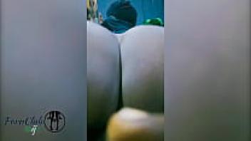 Nigerian Reverse Cow Girl with Big Ass