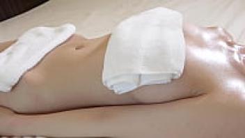 Japanese girl who was massaged