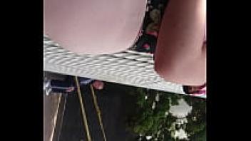 Nalgoncita displays her well-marked ass and pussy.